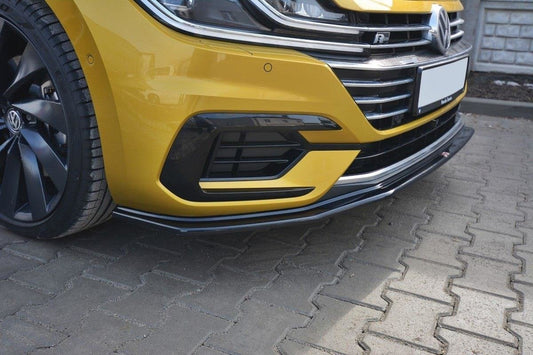 Maxton Design spoiler pod přední nárazník ver.1 pro Volkswagen Arteon, plast ABS bez povrchové úpravy