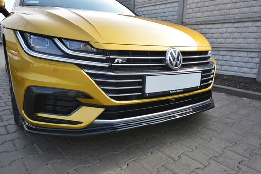 Maxton Design spoiler pod přední nárazník ver.1 pro Volkswagen Arteon, plast ABS bez povrchové úpravy