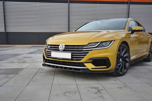 Maxton Design spoiler pod přední nárazník ver.3 pro Volkswagen Arteon, plast ABS bez povrchové úpravy