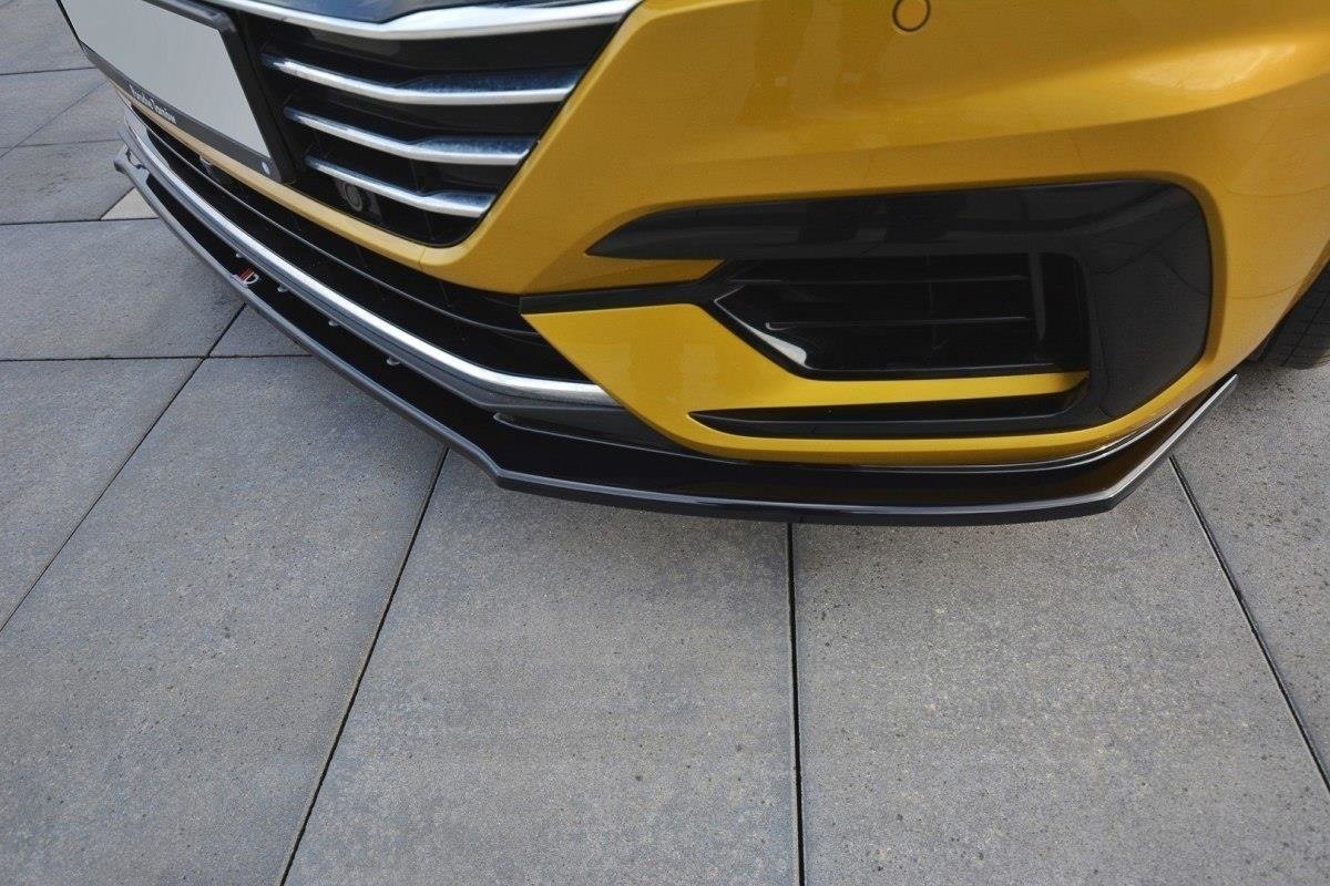 Maxton Design spoiler pod přední nárazník ver.3 pro Volkswagen Arteon, plast ABS bez povrchové úpravy