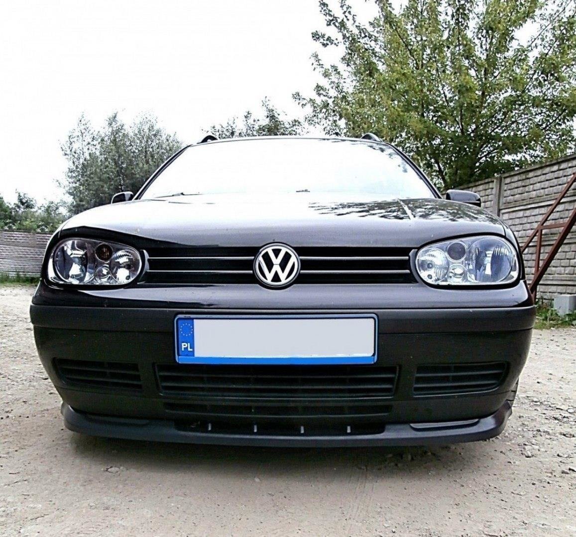 Maxton Design spoiler pod přední nárazník pro Volkswagen Golf Mk4, plast ABS bez povrchové úpravy