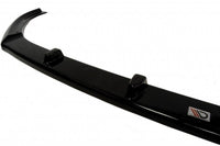 Maxton Design spoiler pod přední nárazník pro Volkswagen Golf Mk7, černý lesklý plast ABS, pro Sport pack