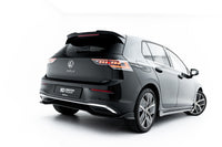 Maxton Design prodloužení spoileru ver.2 pro Volkswagen Golf Mk8, černý lesklý plast ABS