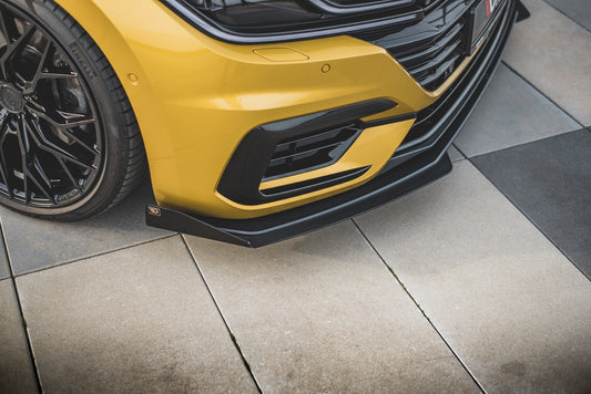 Maxton Design "Racing durability" spoiler pod přední nárazník s rohovými splittery pro Volkswagen Arteon
