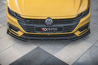 Maxton Design "Racing durability" spoiler pod přední nárazník s rohovými splittery pro Volkswagen Arteon