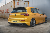 Maxton Design "Racing durability" zadní difuzor ver.1 pro Volkswagen Golf Mk8, plast ABS bez povrchové úpravy