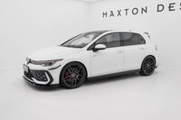 Maxton Design "Street Pro" difuzory pod boční prahy ver.2 pro Volkswagen Golf GTD Mk8, plast ABS bez povrchové úpravy