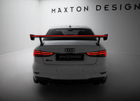 Maxton Design zadní křídlo pro Audi A3/S3/RS3 8V, 8V FL, pravý karbon, Sedan / S-Line Sedan