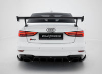 Maxton Design zadní křídlo pro Audi A3/S3/RS3 8V, 8V FL, pravý karbon, Sedan / S-Line Sedan