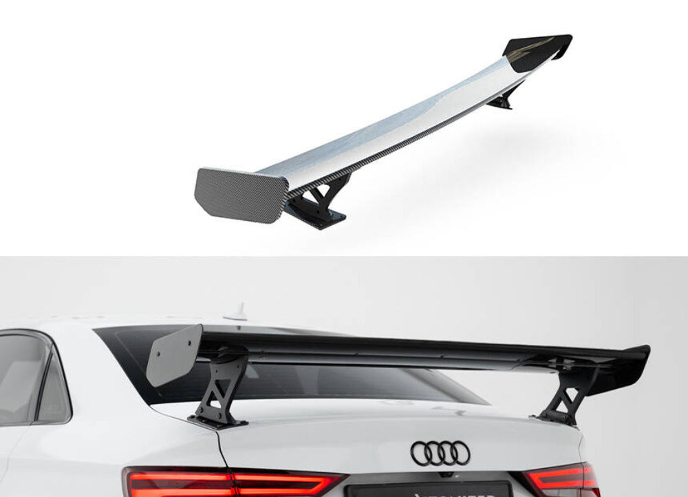 Maxton Design zadní křídlo pro Audi A3/S3/RS3 8V, 8V FL, pravý karbon, Sedan / S-Line Sedan