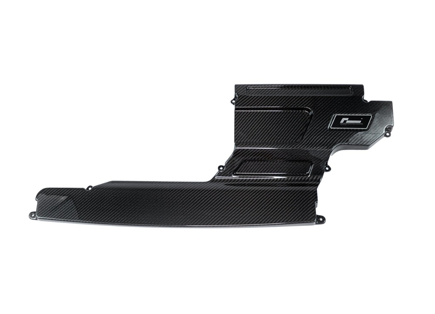 Racingline karbonový kryt sportovního sání Racingline R600 1.8/2.0 TSI EA888.3/EA888.4, povrch: lesklý, varianta sání: aktualizovaná verze EVO - Škoda