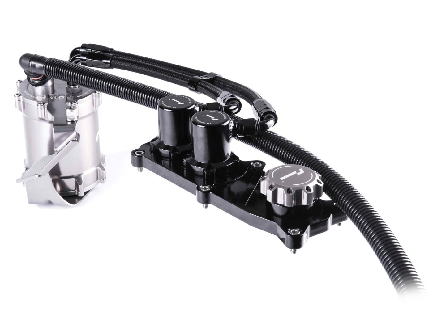 Racingline olejový management s Oil Catch Tank nádobou pro Audi S4/S5 B9, Audi SQ5