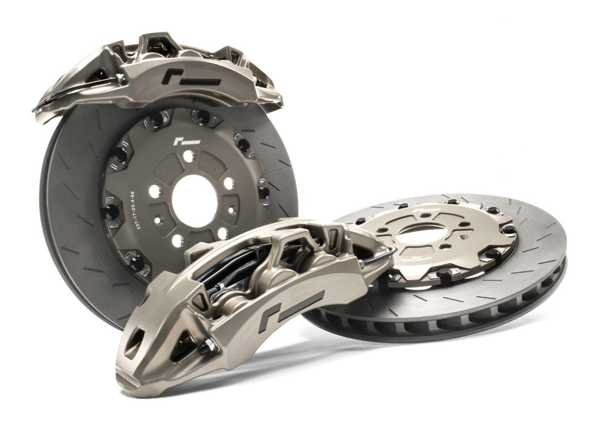 Racingline Stage 3 přední brzdový kit se 6-pístovými třmeny pro vozy Škoda platformy MQB a MQB EVO