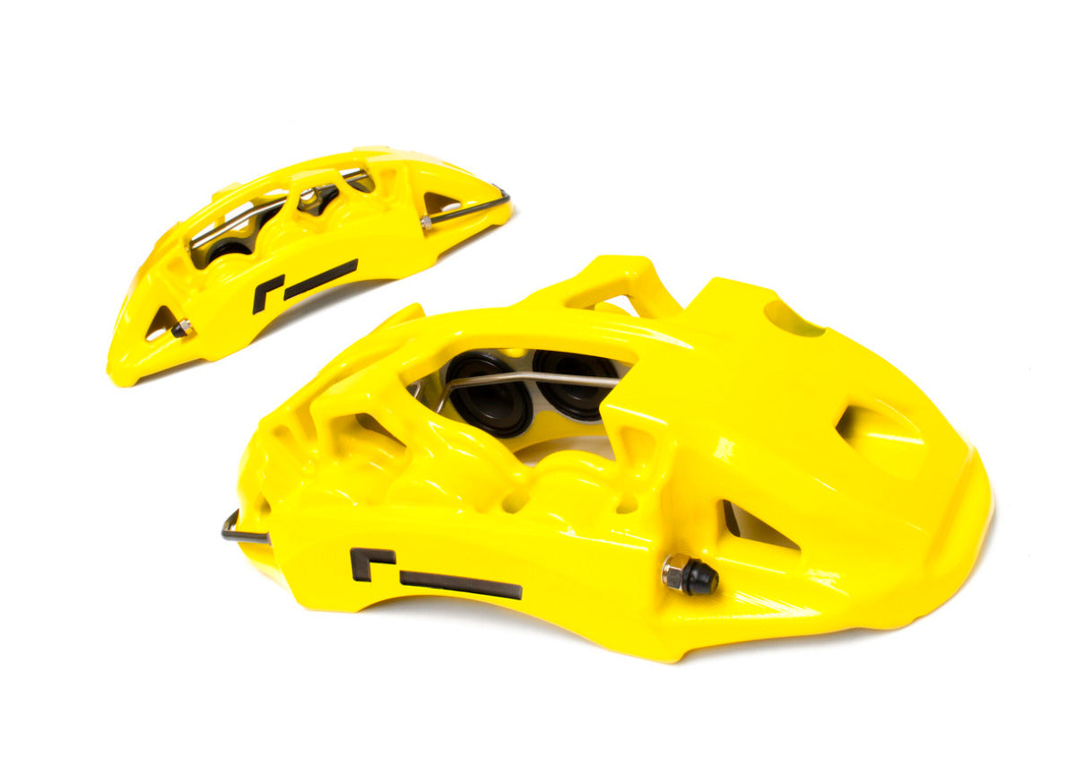 Racingline Stage 3 přední brzdový kit se 6-pístovými třmeny pro vozy Škoda platformy MQB a MQB EVO