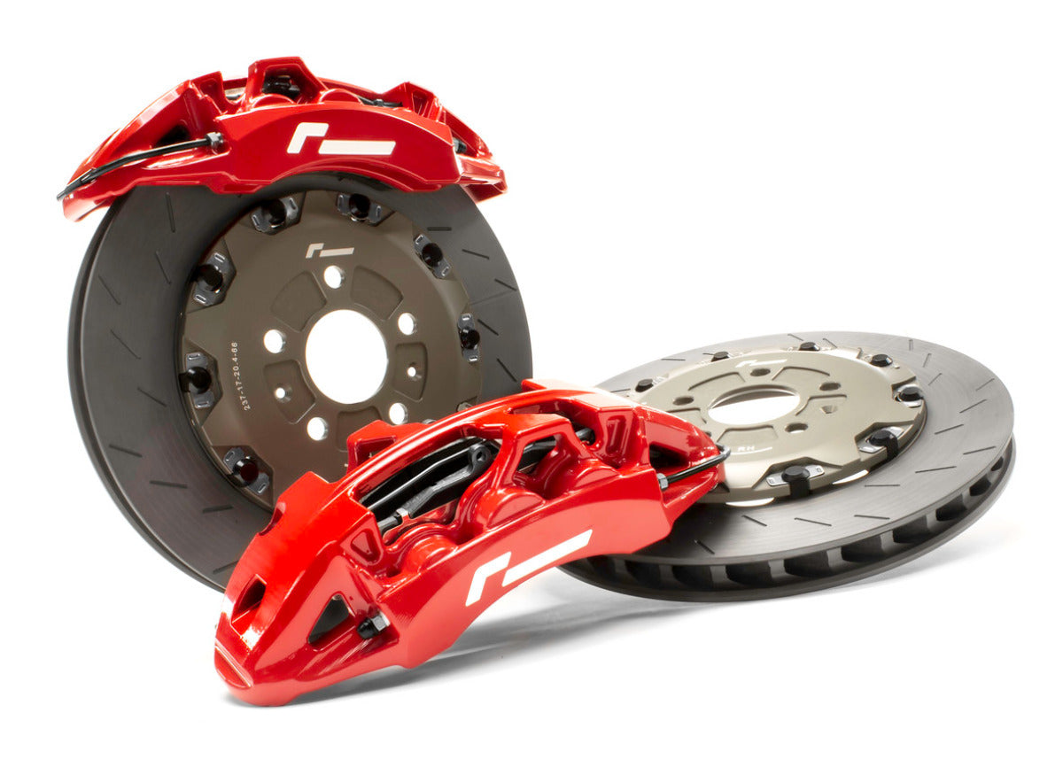 Racingline Stage 3 přední brzdový kit se 6-pístovými třmeny pro vozy Škoda platformy MQB a MQB EVO