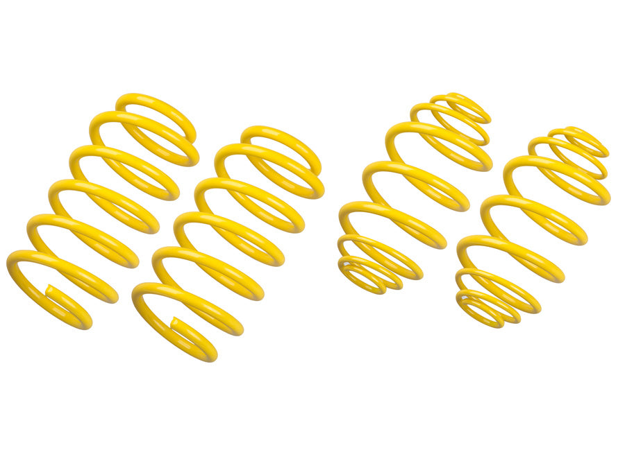 Sportovní pružiny ST Suspensions pro Seat Leon ST 5F8, max zatížení PN do 1050 kg, snížení 20 mm / 20 mm