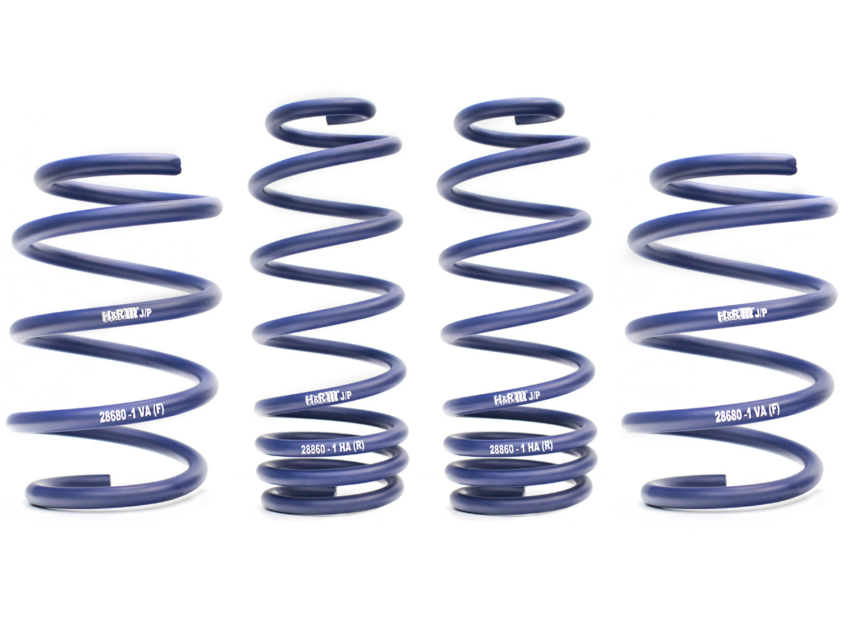 H&R sportovní pružiny pro Volkswagen Golf VII AU, 2WD, GTD, GTI, r.v. 2012-, zatížení PN do 1010 kg, snížení 35 mm/35 mm