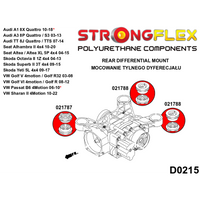STRONGFLEX 021788B: ZADNÝ diferenciál - zadní silentblok pro Audi