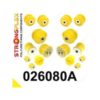 STRONGFLEX 026080A: Přední náprava - sada silentbloků SPORT pro Audi