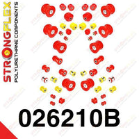 STRONGFLEX 026210B: Kompletní sada silentbloků pro Audi