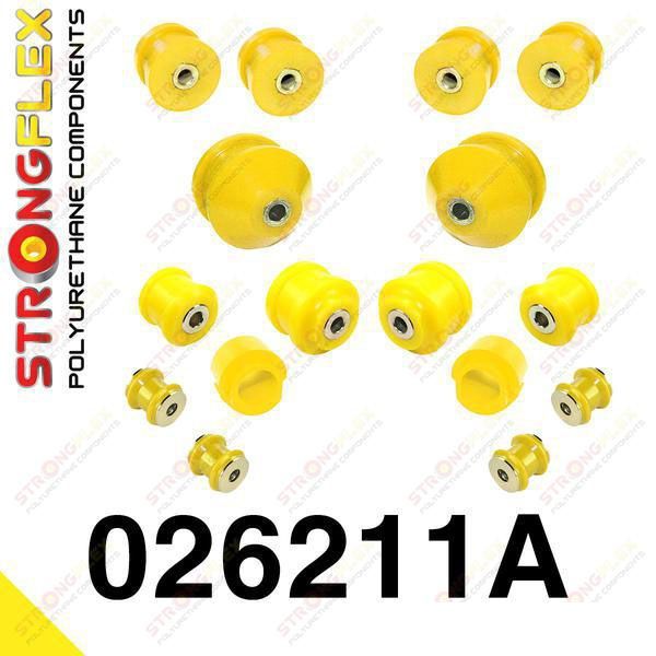 STRONGFLEX 026211A: Přední náprava - sada silentbloků SPORT pro Audi