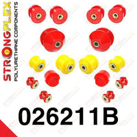 STRONGFLEX 026211B: Přední náprava - sada silentbloků pro Audi