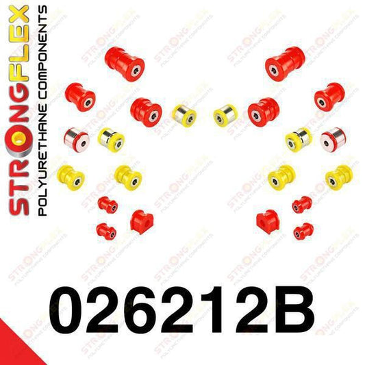 STRONGFLEX 026212B: Zadní náprava - sada silentbloků pro Audi