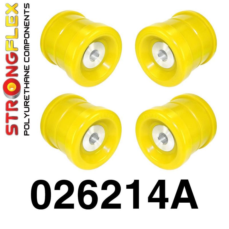 STRONGFLEX 026214A: Zadní nápravnice - sada silentbloků SPORT pro Seat