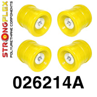 STRONGFLEX 026214A: Zadní nápravnice - sada silentbloků SPORT pro Seat