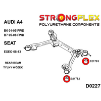 STRONGFLEX 026214A: Zadní nápravnice - sada silentbloků SPORT pro Seat
