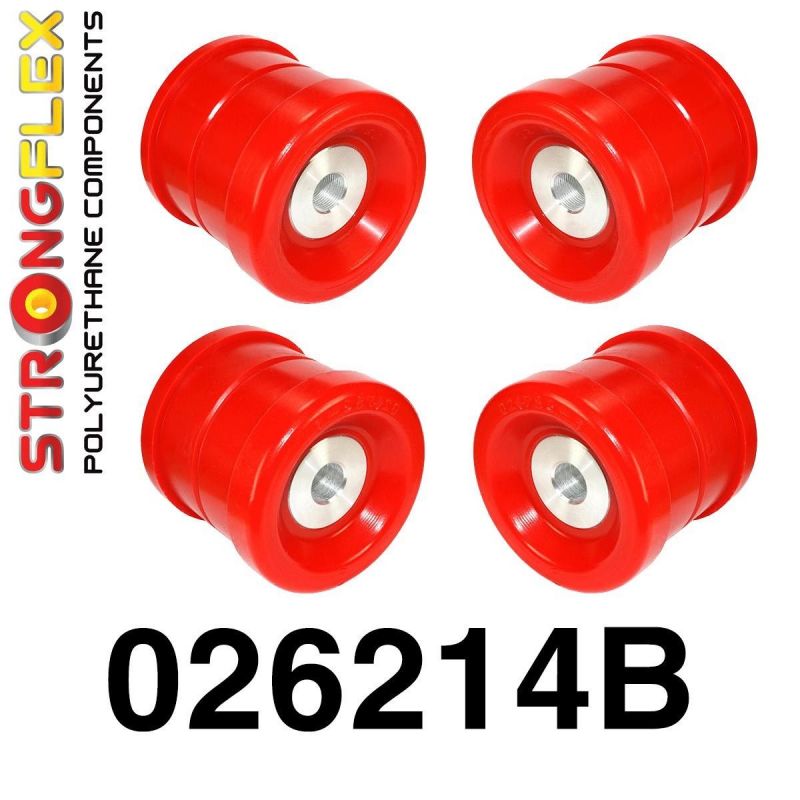 STRONGFLEX 026214B: Zadní nápravnice - sada silentbloků pro Seat