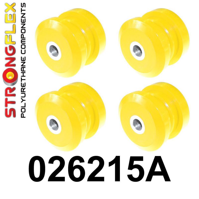 STRONGFLEX 026215A: Zadní nápravnice - sada silentbloků SPORT pro Audi