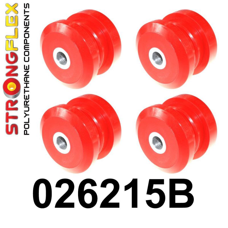 STRONGFLEX 026215B: Zadní nápravnice - sada silentbloků pro Audi