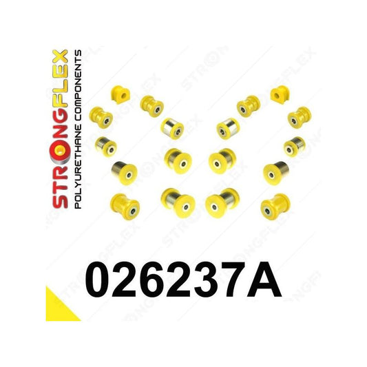 STRONGFLEX 026237A: Zadní náprava - sada silentbloků SPORT pro Audi