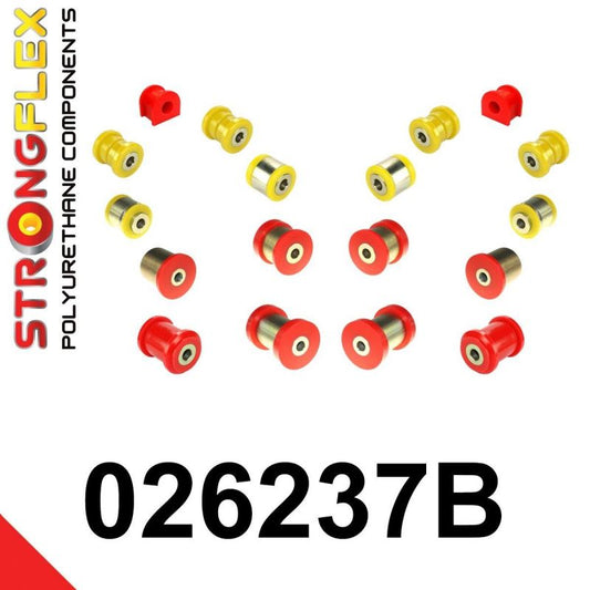 STRONGFLEX 026237B: Zadní náprava - sada silentbloků pro Audi