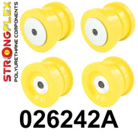 STRONGFLEX 026242A: Přední nápravnice - sada silentbloků SPORT pro Audi