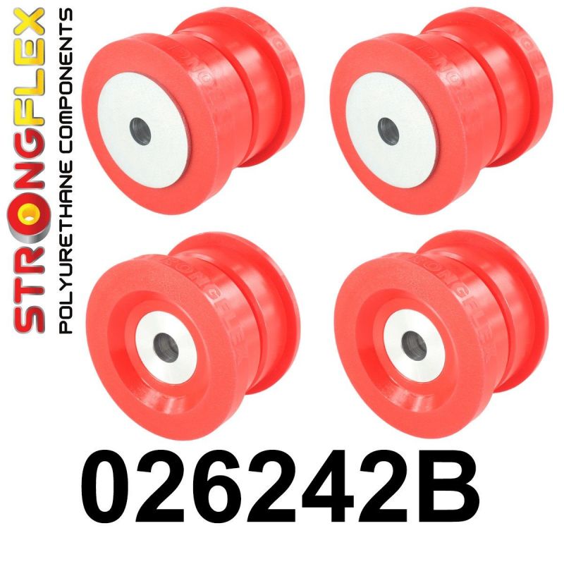 STRONGFLEX 026242B: Přední nápravnice - sada silentbloků pro Audi