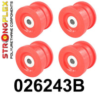 STRONGFLEX 026243B: Zadní nápravnice - sada silentbloků pro Audi