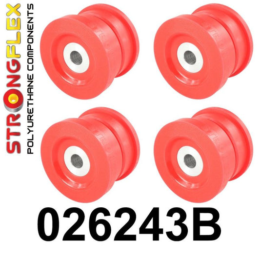 STRONGFLEX 026243B: Zadní nápravnice - sada silentbloků pro Audi