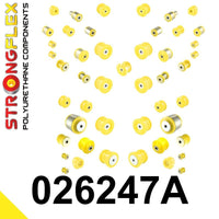 STRONGFLEX 026247A: Kompletní sada silentbloků SPORT pro Audi