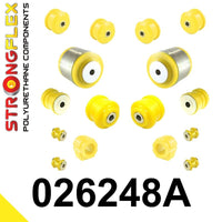 STRONGFLEX 026248A: Sada - silentbloky předni nápravy SPORT