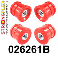 STRONGFLEX 026261B: Zadní nápravnice - sada silentbloků pro Audi