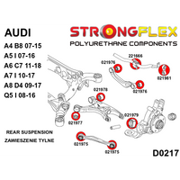 STRONGFLEX 026264B: Kompletní sada silentbloků pro Audi