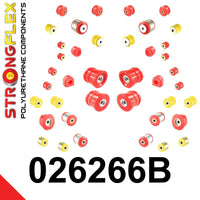 STRONGFLEX 026266B: Kompletní sada silentblokov pro Audi