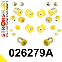 STRONGFLEX 026279A: Kompletní sada silentbloků SPORT pro Audi