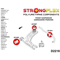 STRONGFLEX 221897B: Přední spodní rameno - zadní silentblok pro VW