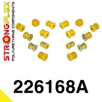 STRONGFLEX 226168A: Zadní náprava - sada silentbloků SPORT pro Audi