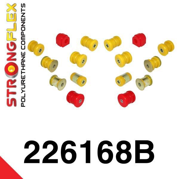 STRONGFLEX 226168B: Zadní náprava - sada silentbloků pro Audi