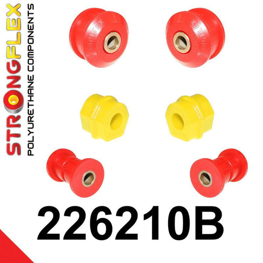 STRONGFLEX 226210B: Sada - silentbloky přední nápravy pro Seat