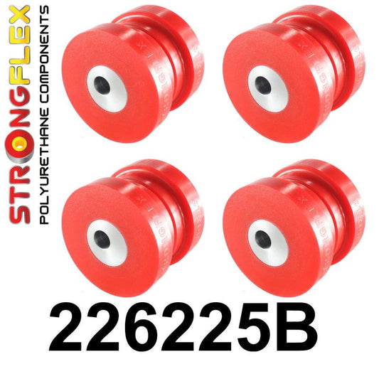 STRONGFLEX 226225B: Zadní nápravnice - sada silentblokov pro Audi